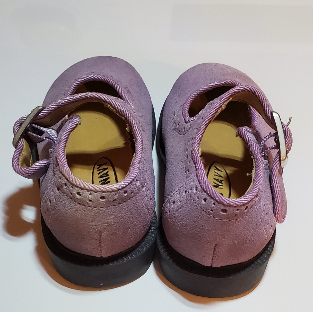 Old Navy purple little girls shoes - Picture 3 of 5